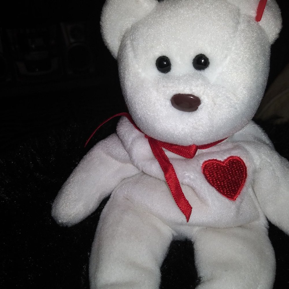 vintage Valentino rare ty beanie baby with errors